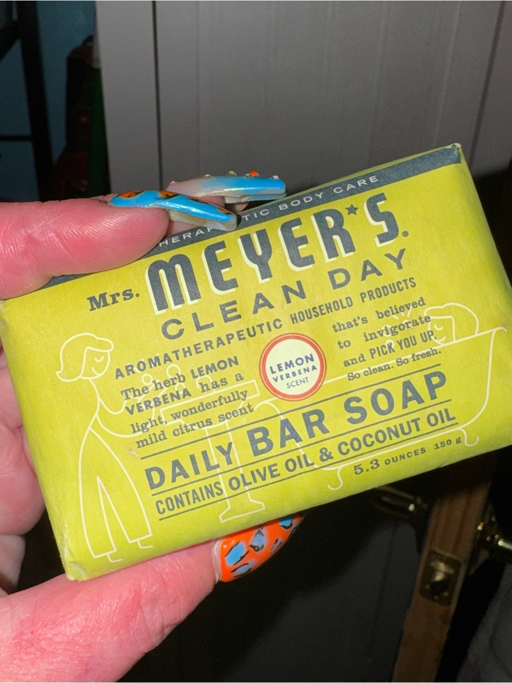 Daily bar soap - lemon